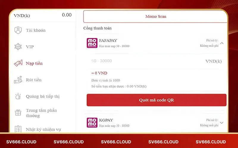 Lưu ý khi nạp tiền sv66 Lưu ý khi nạp tiền sv66